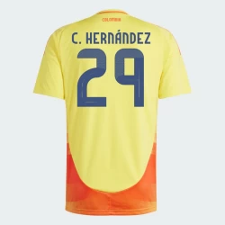 Maillot de Foot Colombie C. Hernandez #29 Copa America 2024 Domicile Homme