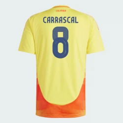 Maillot de Foot Colombie Carrascal #8 Copa America 2024 Domicile Homme