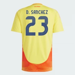 Maillot de Foot Colombie D. Sanchez #23 Copa America 2024 Domicile Homme