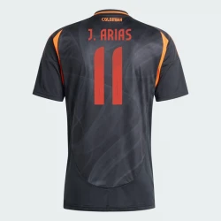 Maillot de Foot Colombie J. Arias #11 Copa America 2024 Extérieur Homme