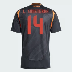 Maillot de Foot Colombie L. Sinisterra #14 Copa America 2024 Extérieur Homme