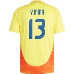 Maillot de Foot Colombie Y. Mina #13 Copa America 2024 Domicile Homme
