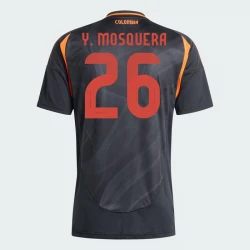 Maillot de Foot Colombie Y. Mosquera #26 Copa America 2024 Extérieur Homme