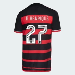 Maillot de Foot CR Flamengo B. Henrique #27 2024-25 Domicile Homme