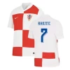 Maillot de Foot Croatie Ivan Rakitic #7 Euro 2024 Domicile Homme