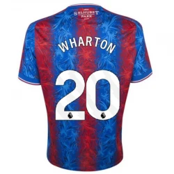 Maillot de Foot Crystal Palace Wharton #20 2024-25 Domicile Homme