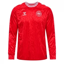 Maillot de Foot Danemark 2024 Domicile Homme Manches Longues