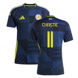 Maillot de Foot Écosse Christie #11 Euro 2024 Domicile Homme