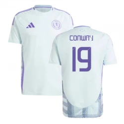 Maillot de Foot Écosse Conway #19 Euro 2024 Extérieur Homme