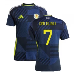 Maillot de Foot Écosse Dalglish #7 Euro 2024 Domicile Homme