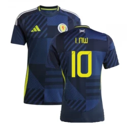 Maillot de Foot Écosse Law #10 Euro 2024 Domicile Homme