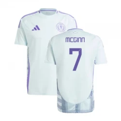 Maillot de Foot Écosse McGinn #7 Euro 2024 Extérieur Homme