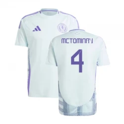 Maillot de Foot Écosse McTominay #4 Euro 2024 Extérieur Homme