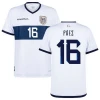 Maillot de Foot Équateur Paez #16 Copa America 2024 Extérieur Homme