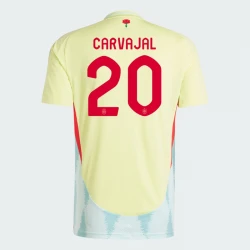 Maillot de Foot Espagne Carvajal #20 Euro 2024 Extérieur Homme