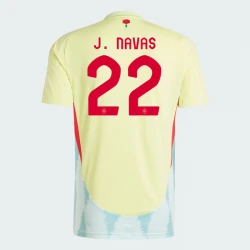 Maillot de Foot Espagne J. Navas #22 Euro 2024 Extérieur Homme