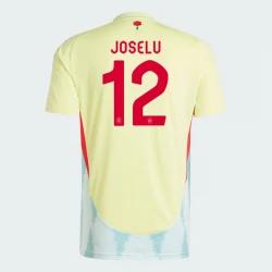 Maillot de Foot Espagne Joselu #12 Euro 2024 Extérieur Homme