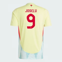 Maillot de Foot Espagne Joselu #9 Euro 2024 Extérieur Homme