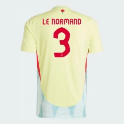 Maillot de Foot Espagne Le Normand #3 Euro 2024 Extérieur Homme