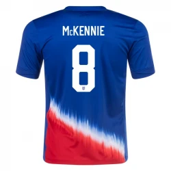 Maillot de Foot Etats-Unis Mckennie #8 Copa America 2024 Extérieur Homme