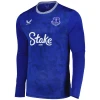 Maillot de Foot Everton FC Onana #8 2024-25 Domicile Homme Manches Longues