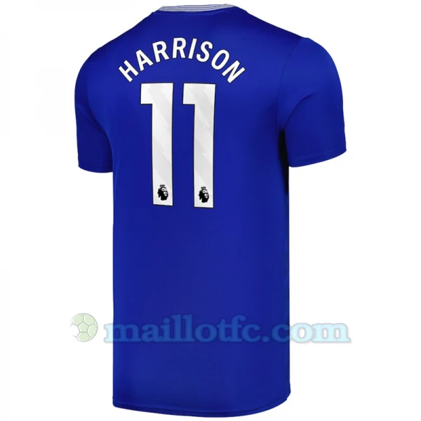 Maillot de Foot Everton FC Harrison #11 2024-25 Domicile Homme