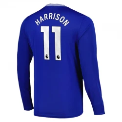 Maillot de Foot Everton FC Harrison #11 2024-25 Domicile Homme Manches Longues