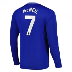 Maillot de Foot Everton FC McNeil #7 2024-25 Domicile Homme Manches Longues