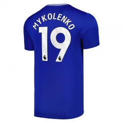 Maillot de Foot Everton FC Mykolenko #19 2024-25 Domicile Homme