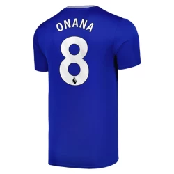 Maillot de Foot Everton FC Onana #8 2024-25 Domicile Homme
