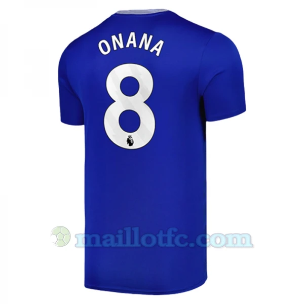 Maillot de Foot Everton FC Onana #8 2024-25 Domicile Homme