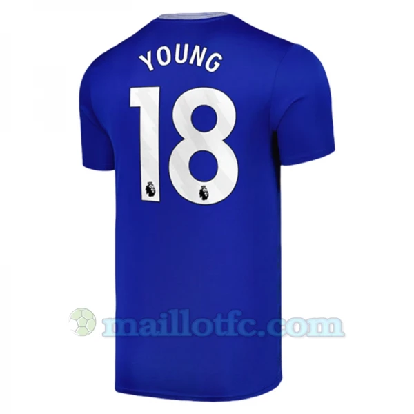 Maillot de Foot Everton FC Young #18 2024-25 Domicile Homme