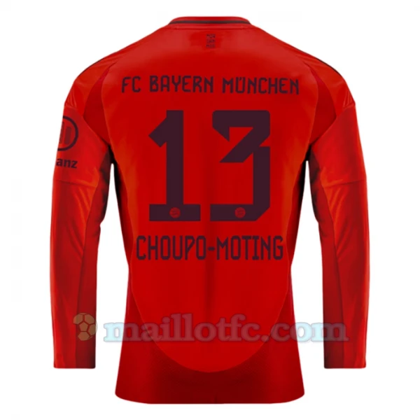 Maillot de Foot FC Bayern München Choupo-Moting #13 2024-25 Domicile Homme Manches Longues