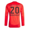 Maillot de Foot FC Bayern München Ibrahimovic #20 2024-25 Domicile Homme Manches Longues