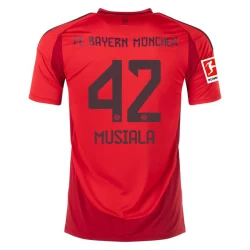 Maillot de Foot FC Bayern München Jamal Musiala #42 2024-25 Domicile Homme