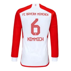Maillot de Foot FC Bayern München Joshua Kimmich #6 2023-24 Domicile Homme Manches Longues