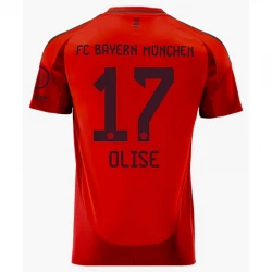 Maillot de Foot FC Bayern München Olise #17 2024-25 Domicile Homme