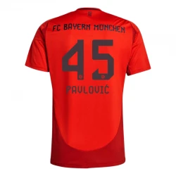 Maillot de Foot FC Bayern München Pavlovic #45 2024-25 Domicile Homme