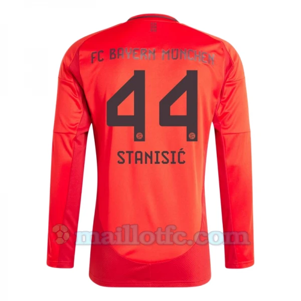 Maillot de Foot FC Bayern München Stanisic #44 2024-25 Domicile Homme Manches Longues