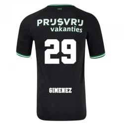 Maillot de Foot Feyenoord 2024-25 Gimenez #29 Extérieur Homme