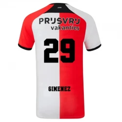 Maillot de Foot Feyenoord Gimenez #29 2024-25 Domicile Homme