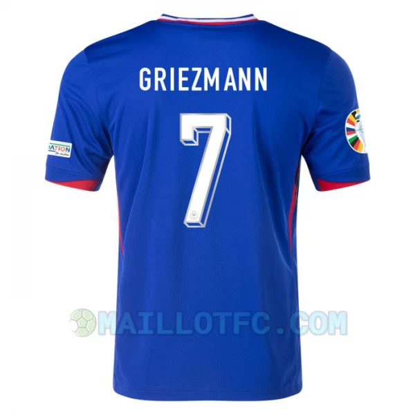 Maillot de Foot France Antoine Griezmann #7 Euro 2024 Domicile Homme