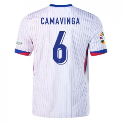 Maillot de Foot France Camavinga #6 Euro 2024 Extérieur Homme