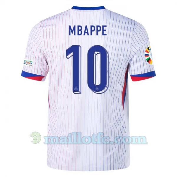 Maillot de Foot France Kylian Mbappé #10 Euro 2024 Extérieur Homme