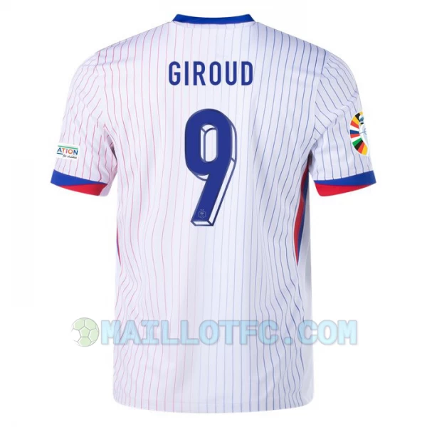 Maillot de Foot France Olivier Giroud #9 Euro 2024 Extérieur Homme