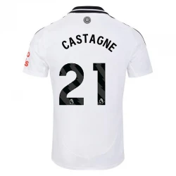 Maillot de Foot Fulham FC Castagne #21 2024-25 Domicile Homme