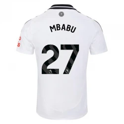 Maillot de Foot Fulham FC Mbabu #27 2024-25 Domicile Homme