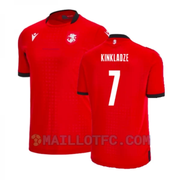 Maillot de Foot Georgia Kinkladze #7 Euro 2024 Third Homme