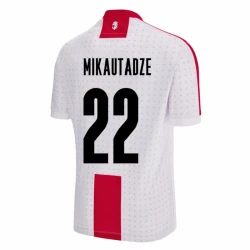 Maillot de Foot Georgia Mikautadze #22 Euro 2024 Domicile Homme