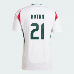 Maillot de Foot Hongrie Endre Botka #21 Euro 2024 Extérieur Homme